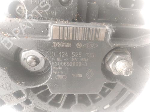 Used Alternator Alternator RENAULT MASTER II Van (FD) 2.5 dCi (FD01, FD02, FD21, FD22, FD31, FD32, FD3Y, FD71,... (120 hp) 40241958 40241958
