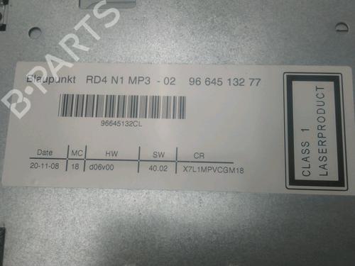 Used Radio Radio CITROËN C5 III (RD_) 1.6 HDi 110 (RD9HZC) (109 hp) 25041156 25041156