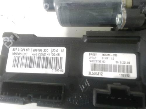Front left window mechanism RENAULT MEGANE III Hatchback (BZ0/1_, B3_) 1.5 dCi (BZ09, BZ0D, BZ1W, BZ29, BZ14) | BP25377779C22