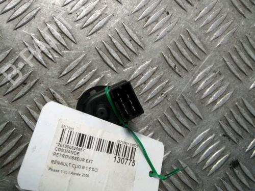 Used Mirror switch RENAULT CLIO III (BR0/1, CR0/1) 1.5 dCi (C/BR0G, C/BR1G) (68 hp) 11714057