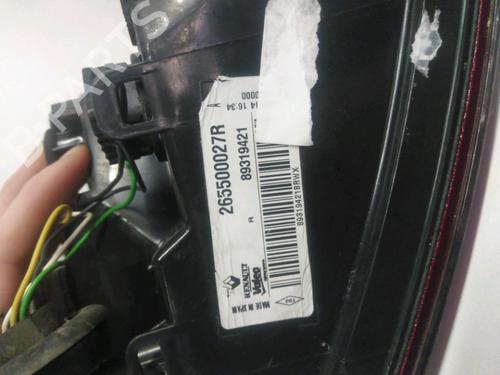 Used Right tailgate light Right tailgate light RENAULT MEGANE III Grandtour (KZ0/1) 1.9 dCi (KZ0J, KZ0N, KZ1S) (131 hp) 31576479 31576479