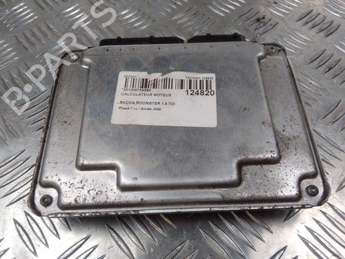 Used Engine control unit (ECU) SKODA ROOMSTER (5J7) 1.4 TDI (80 hp) 15746825