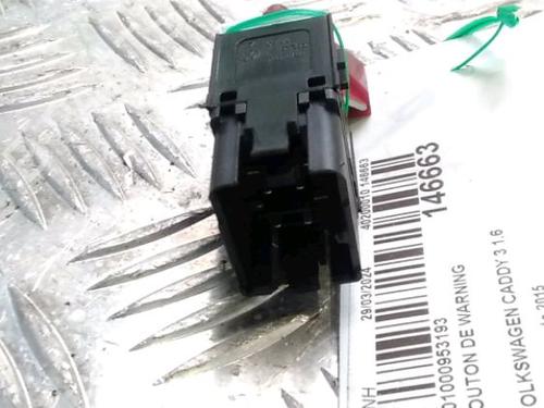 Used Warning switch Warning switch VW CADDY III MPV (2KB, 2KJ, 2CB, 2CJ) 1.6 TDI (102 hp) 17382493 17382493