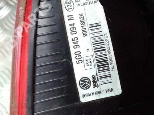 Right tailgate light VW GOLF VII (5G1, BQ1, BE1, BE2) 1.6 TDI | BP11521023C80 
