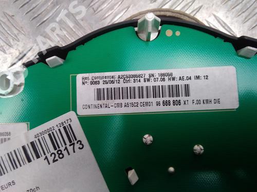 Instrument cluster CITROËN C3 II (SC_) 1.4 HDi 70 (SC8HZC, SC8HR0, SC8HP4) | BP11523500C47 