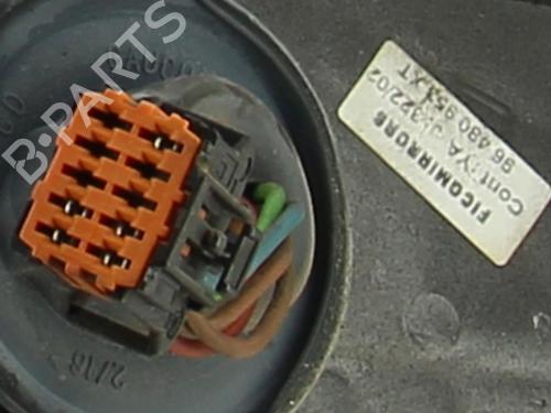 Used Right mirror PEUGEOT 206 SW (2E/K) 2.0 HDi (90 hp) 31031225