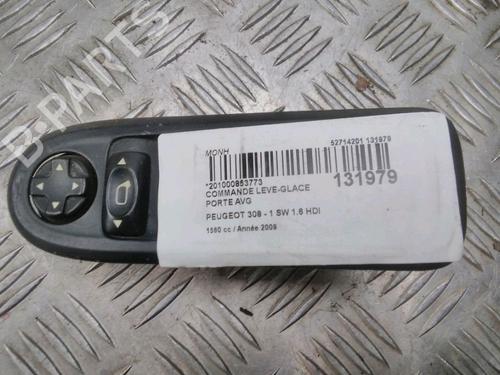 Used Left front window switch PEUGEOT 308 SW I (4E_, 4H_) 1.6 HDi (109 hp) 13621656