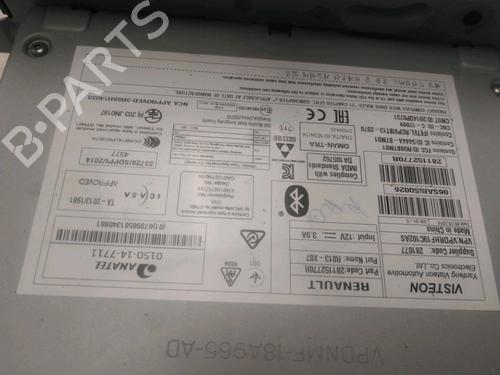 Radio RENAULT TWINGO III (BCM_, BCA_) 1.0 SCe 70 | BP29319547E6 
