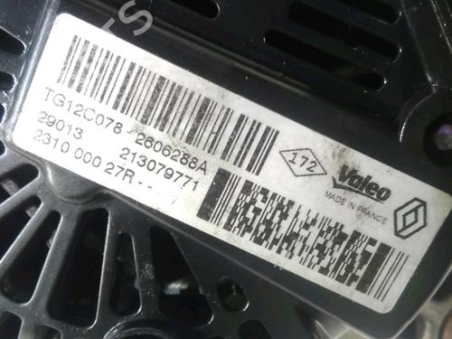 Alternator RENAULT MEGANE III Grandtour (KZ0/1) 1.5 dCi (KZ09, KZ0D, KZ1G, KZ29, KZ14, KZ1W, KZ10, KZ1F,... | BP23563952M7 