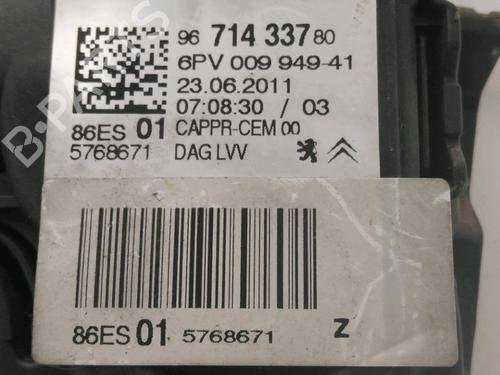 Pedal CITROËN C3 II (SC_) 1.4 HDi 70 (SC8HZC, SC8HR0, SC8HP4) | BP30187882I4