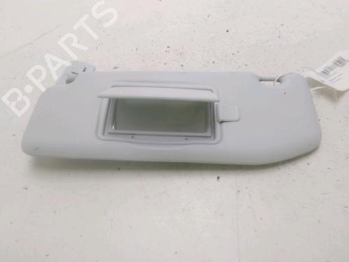 Used Left sun visor PEUGEOT 208 I (CA_, CC_) 1.6 BlueHDi 120 (120 hp) 28712697