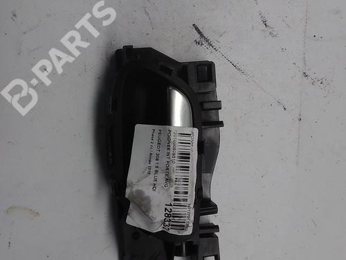Used Front left interior door handle PEUGEOT 208 I (CA_, CC_) 1.6 BlueHDi 100 (100 hp) 11534486