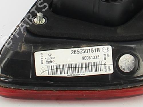 Used Left tailgate light RENAULT KADJAR (HA_, HL_) 1.5 dCi 110 (HLA3) (110 hp) 29819339