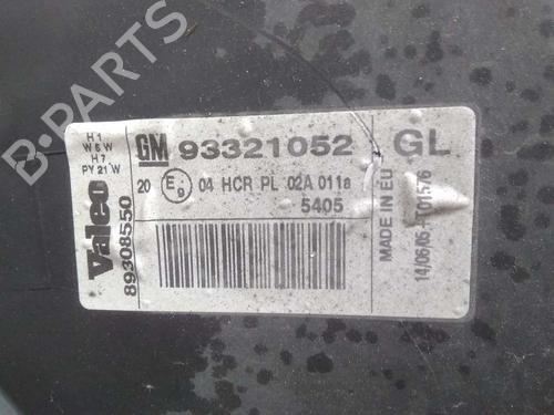 Left headlight OPEL MERIVA A MPV (X03) 1.4 16V Twinport (E75) | BP15758460C28