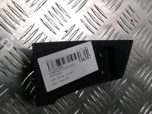 Used Left front window switch OPEL ASTRA J (P10) 1.3 CDTI (68) (95 hp) 13637284