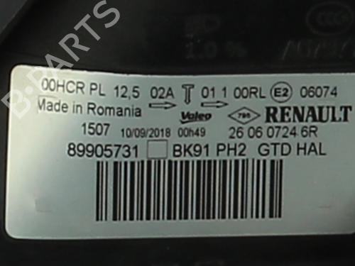 Used Left headlight RENAULT LAGUNA III (BT0/1) 2.0 dCi (BT0M, BT0N, BT0S, BT19, BT1F) (173 hp) 31820800