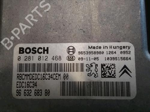 Engine control unit (ECU) CITROËN XSARA PICASSO (N68) 1.6 HDi | BP15396139M57 