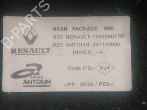 Used Rear parcel shelf RENAULT MEGANE III Hatchback (BZ0/1_, B3_) 1.6 dCi (BZ00, BZ12, BZ13) (130 hp) 26228035