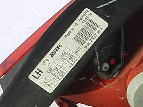 Venstre baglygte Venstre baglygte PEUGEOT 508 I (8D_) 1.6 HDi (115 hp) 39732665 39732665
