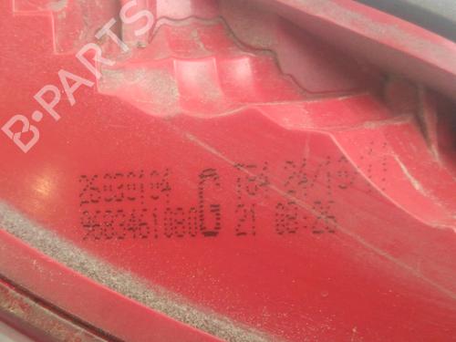 Left tailgate light PEUGEOT 3008 I MPV (0U_) 1.6 HDi | BP24231720C79