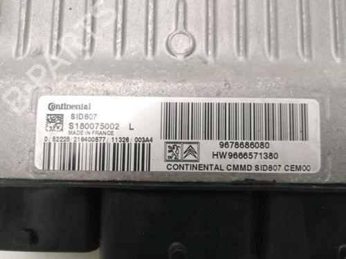 Used Engine control unit (ECU) PEUGEOT 3008 I MPV (0U_) 1.6 HDi (112 hp) 20696293