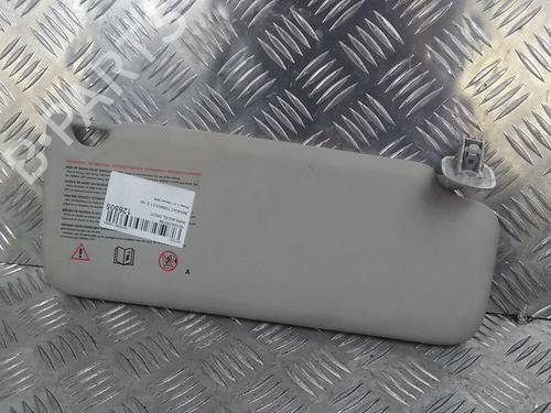Used Right sun visor RENAULT TWINGO II (CN0_) 1.2 16V (CN0K, CN0V, CN0A) (76 hp) 11534975