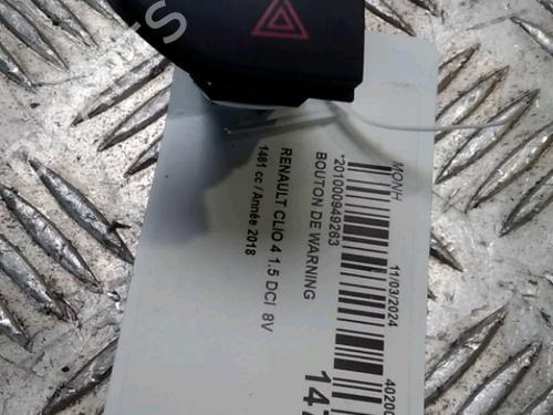 Used Warning switch RENAULT CLIO IV (BH_) 1.5 dCi 90 (90 hp) 17136690