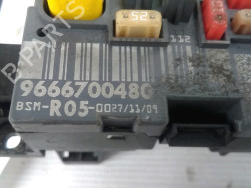 Used Fuse box Fuse box CITROËN BERLINGO Box Body/MPV (B9) 1.6 HDi 90 16V (90 hp) 34711015 34711015