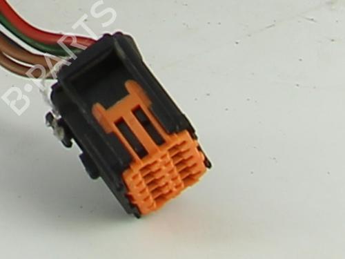 Used Left mirror PEUGEOT 206 SW (2E/K) 1.4 HDi (68 hp) 30980367