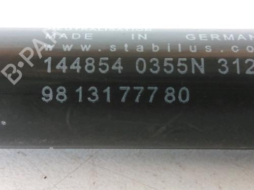 Gasdæmper bagklap CITROËN C3 III (SX) 1.5 BlueHDi 100 (SXYHYP, SXYHTU) (102 hp) 30311076