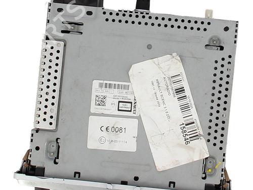 Radio RENAULT SCÉNIC III (JZ0/1_) 1.5 dCi | BP30768101E6 