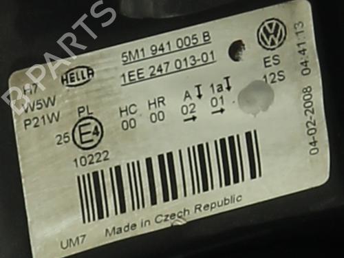 Left headlight VW GOLF PLUS V (5M1, 521) 1.9 TDI | BP39251407C28 - Image 4