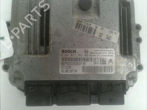 Used Engine control unit (ECU) PEUGEOT 206 Hatchback (2A/C) [1998-2012]  17784023