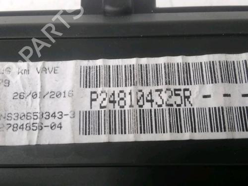 Used Instrument cluster Instrument cluster RENAULT KANGOO Express (FW0/1_) 1.5 dCi 75 (FW07, FW10, FW04) (75 hp) 33477269 33477269