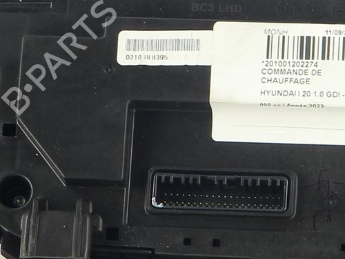 Used Climate control Climate control HYUNDAI i20 III (BC3, BI3) 1.0 T-GDI hybrid 48V (101 hp) 39660190 39660190