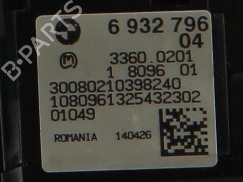 Used Headlight switch Headlight switch BMW 3 Convertible (E93) 320 d (177 hp) 32038654 32038654