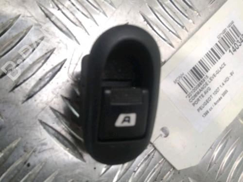 Used Left front window switch PEUGEOT 1007 (KM_) 1.4 HDi (68 hp) 13302227