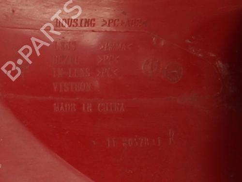 Used Right taillight PEUGEOT 206+ (2L_, 2M_) 1.4 HDi eco 70 (68 hp) 29985584