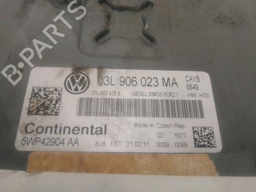 Used Engine control unit (ECU) VW POLO V (6R1, 6C1) 1.6 TDI (90 hp) 28086740