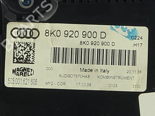 Used Instrument cluster Instrument cluster AUDI A4 B8 Avant (8K5) 2.0 TDI (143 hp) 40051977 40051977