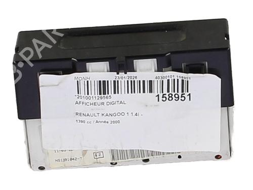 Display monitor RENAULT KANGOO (KC0/1_) 1.4 (KC0C, KC0H, KC0B, KC0M) | BP32377018C48