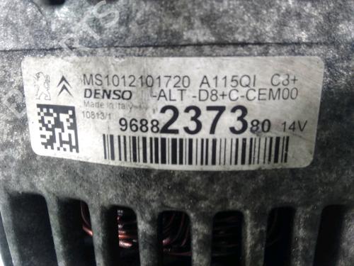 Used Alternator PEUGEOT 208 I (CA_, CC_) 1.2 VTI 82 (82 hp) 25623160