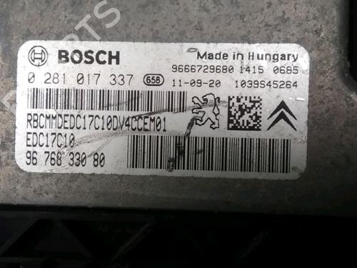 Used Engine control unit (ECU) Engine control unit (ECU) CITROËN C3 II (SC_) 1.4 HDi 70 (SC8HZC, SC8HR0, SC8HP4) (68 hp) 13112314 13112314