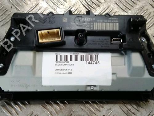 Used Instrument cluster CITROËN C4 III (BA_, BB_, BC_) 1.2 PureTech 130 (BAHNSA, BAHNSB) (130 hp) 17068174