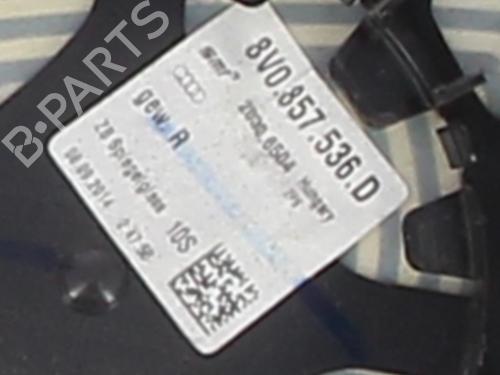 Spiegelglas rechts für AUDI A3 (8V1, 8VK) 2.0 TDI (150 hp) 31277919