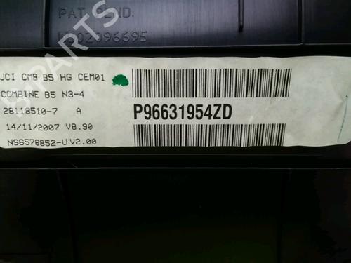 Instrument cluster CITROËN C4 Coupe (LA_) 1.6 HDi | BP18896844C47 