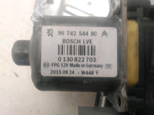 Used Front left window mechanism PEUGEOT 208 I (CA_, CC_) 1.6 HDi / BlueHDi 75 (75 hp) 23505896