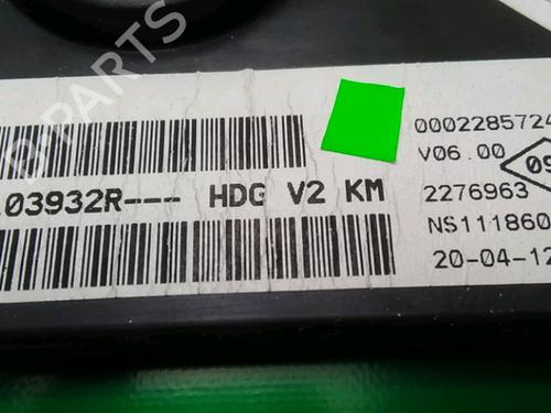 Instrument cluster DACIA LODGY (JS_) 1.5 dCi | BP18954200C47 