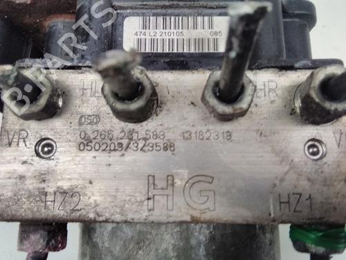 Used ABS pump ABS pump OPEL MERIVA A MPV (X03) 1.7 CDTI (E75) (100 hp) 15749890 15749890