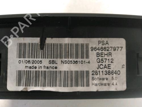 Used Climate control Climate control PEUGEOT 307 CC (3B) 2.0 HDi 135 (136 hp) 30187937 30187937